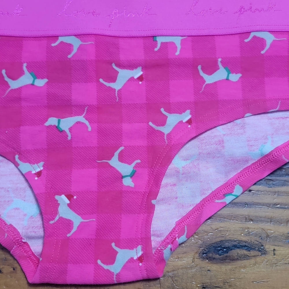 PINK holiday panty